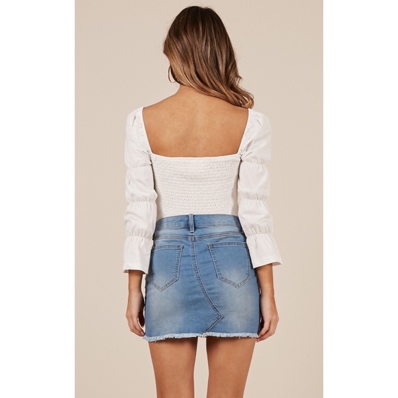 [Showpo] Long Sleeved Crop Top - Picture 4 of 5